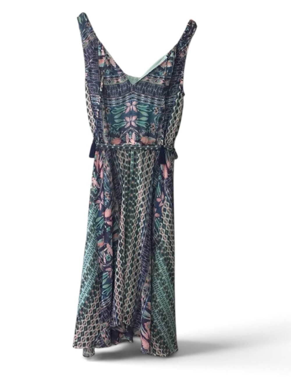 Nanette Lepore Wrap It Up Chiffon Dress Size 6